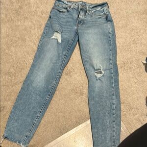 Old Navy Blue Straight Leg Jeans